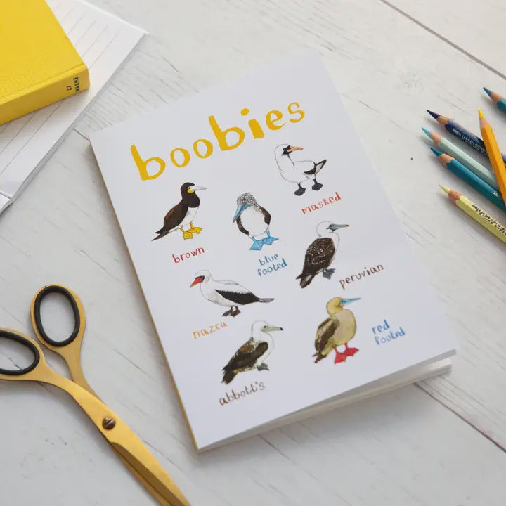 Fun Pun - Notebook - Boobies