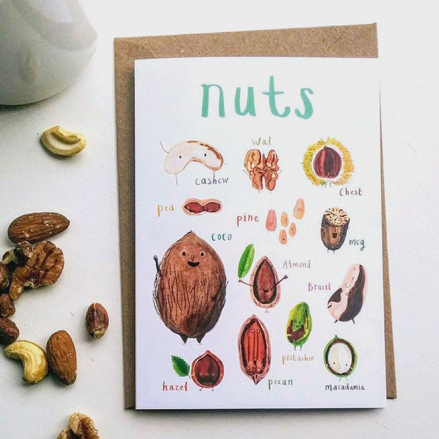 Fun Pun - Card - Nuts