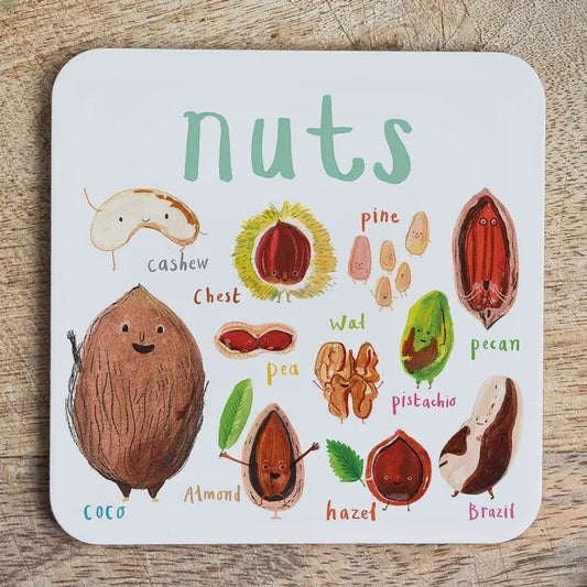 Fun Pun - Coaster - Nuts