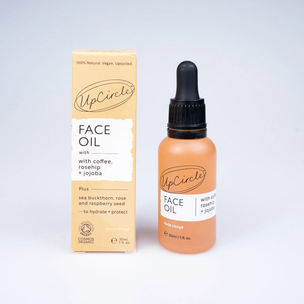 Upcircle Collagen Boosting Vegan Organic Coffee & Rosehip Face Oil