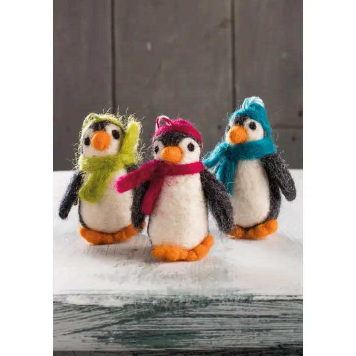 Felt Penguin Decoration