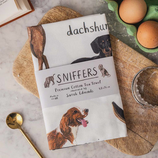 Fun Pun - Tea Towel - Sniffers