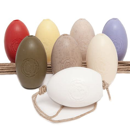 French Marseilles Rotating Soap on a Rope 240g