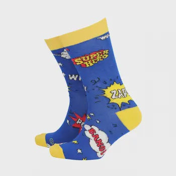 Bamboo Socks - Men's - Super Hero