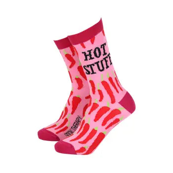 Bamboo Socks - Women's - Hot Stuff