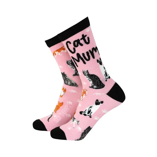 Bamboo Socks - Women's - Cat Mum