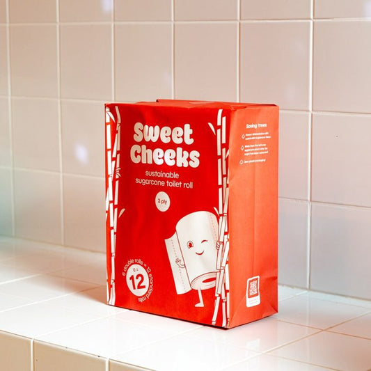 Sweet Cheeks Sustainable Sugar Cane Toilet Roll