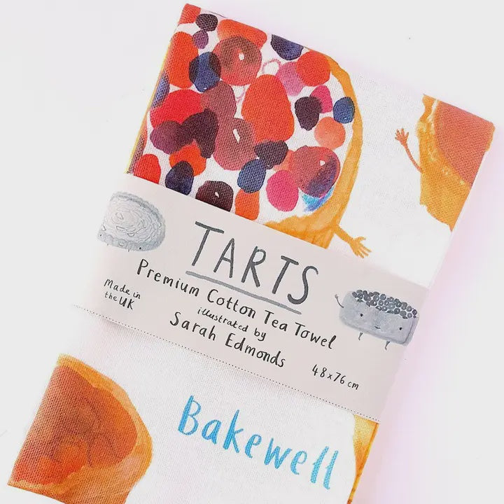 Fun Pun - Tea Towel - Tarts