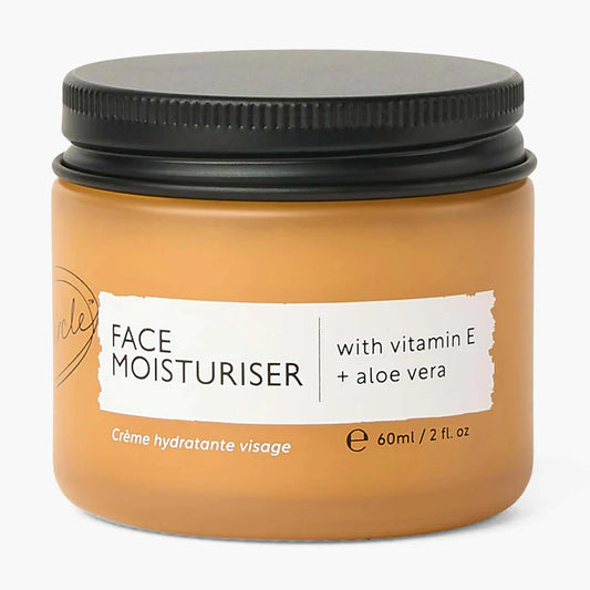 Eco Friendly Face Moisturiser with Vitamin E + Aloe Vera